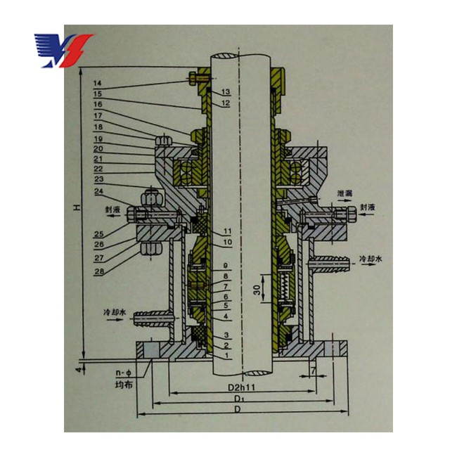 Double Mechanical Seal For Agitator