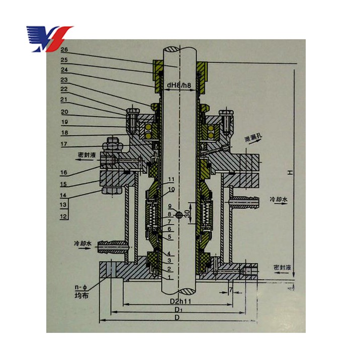 Double Mechanical Seal For Reactor